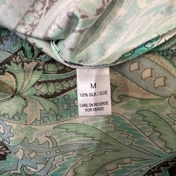 Vintage Eli Tahari Strapless Silk Top with matching Short Pancho - Picture 11 of 12